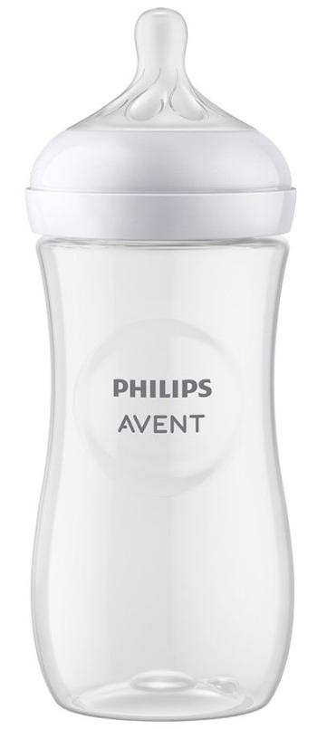 Philips Avent Láhev Natural Response transparentní 330 ml, 3m+