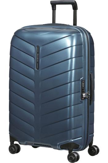 Samsonite Skořepinový cestovní kufr Attrix M 73 l - modrá