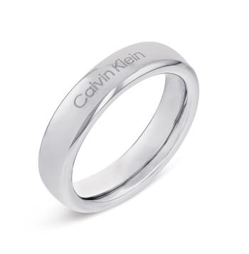 Calvin Klein Minimalistický ocelový prsten Pure Silhouettes 35000513 56 mm