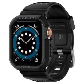 Spigen Ochranný kryt Rugged Armor Pro pro Apple Watch 7 (45mm)/6/SE/5/4 (44mm) 062CS25324, černý - rozbaleno