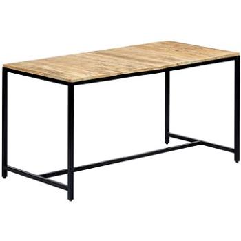 Jídelní stůl 140x70x75 cm masivní hrubé mangovníkové dřevo (247811)