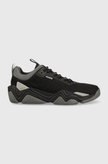 Sneakers boty HUGO Quake černá barva, 50480287