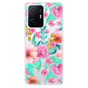 Odolné silikonové pouzdro iSaprio - Flower Pattern 01 - Xiaomi 11T / 11T Pro