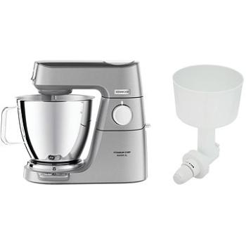 Kenwood KM Titanium Chef Baker XL KVL85.224SI + KENWOOD KAX 941PL