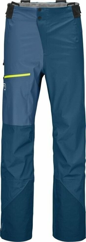 Ortovox 3L Ortler Pants M Petrol Blue M Lyžařské kalhoty