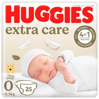 Huggies Extra Care Newborn č.0 - 25ks