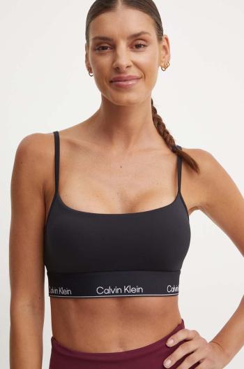 Sportovní podprsenka Calvin Klein Performance černá barva, 00GWF4K191