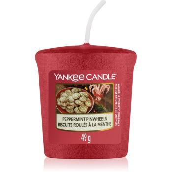 Yankee Candle Peppermint Pinwheels votivní svíčka 49 g