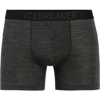 Icebreaker ANATOMICA COOL-LITE BOXERS Pánské boxerky, tmavě šedá, velikost S