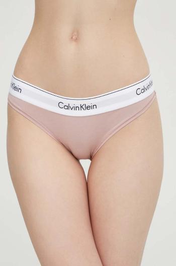 Kalhotky Calvin Klein Underwear růžová barva, 0000F3787E