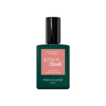 Manucurist Green Flash LED gel na nehty - Old Rose 15 ml