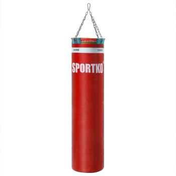 Boxovací pytel SportKO Elite MP00 35x130 cm  červená