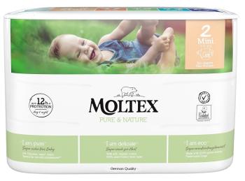 Moltex Dětské plenky Pure & Nature Mini 3-6 kg 38 ks