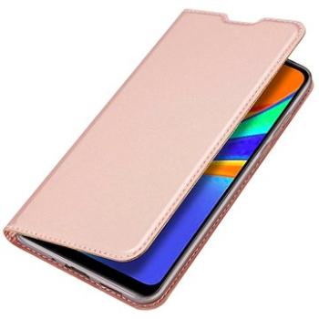 DUX DUCIS Skin Pro knížkové kožené pouzdro na Xiaomi Redmi 9C, růžové (DUX59449)