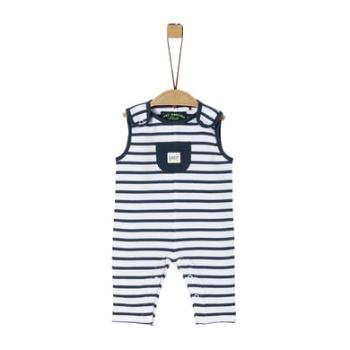 s. Oliver Overall Atlantic blue strip