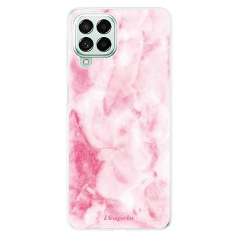 Odolné silikonové pouzdro iSaprio - RoseMarble 16 - Samsung Galaxy M53 5G