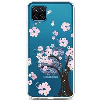 TopQ Samsung A12 silikon Cherry Tree 57751 (Sun-57751)