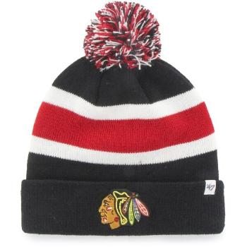 47 NHL CHICAGO BLACKHAWKS BREAKAWAY CUFF KNIT Zimní čepice, černá, velikost UNI