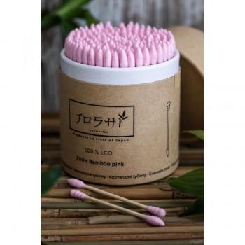 JOSHI COSMETICS 100% ECO Bamboo - Pink čisticí tyčinky 200 ks