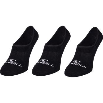 O'Neill FOOTIE 3PK Unisex ponožky, černá, velikost 39-42