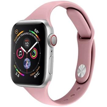 Eternico Essential Thin pro Apple Watch 42mm / 44mm / 45mm / Ultra 49mm vintage pink velikost M-L (APW-AWETVPL-42)