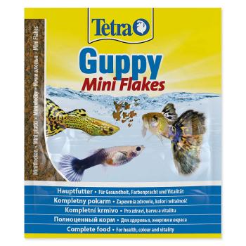TETRA Guppy Mini Flakes sáček - KARTON (20ks) 12 g