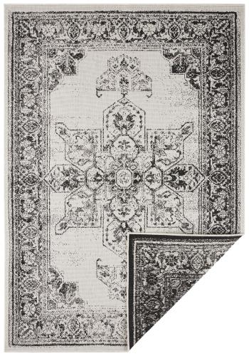 NORTHRUGS - Hanse Home koberce Kusový koberec Twin Supreme 104137 Black/Cream - 80x150 cm Černá
