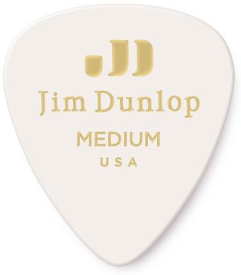 Dunlop Celluloid White Medium