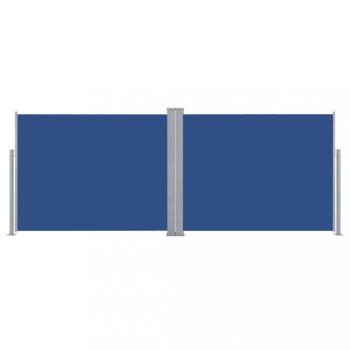 Zatahovací boční markýza 100x1000 cm Dekorhome Modrá