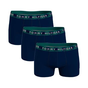 Sada 3 ks – Modré boxerky Check Waistband Trunk – L