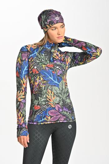 Nessi Sportswear Termoaktivní Mikina Na Zip Se Stojáčkem BUW-16M4 Mosaic Indian Summer Velikost: XS