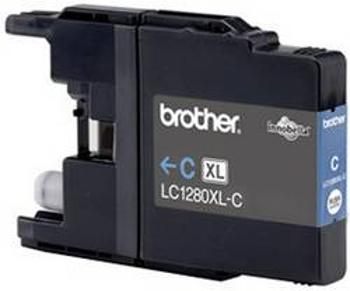 Brother inkoustová kazeta LC-1280XLC originál azurová LC1280XLC