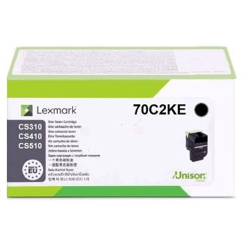 LEXMARK 70C20KE - originální toner, černý, 1000 stran