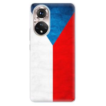 Odolné silikonové pouzdro iSaprio - Czech Flag - Honor 50