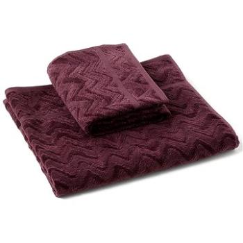MISSONI HOME REX malý ručník na ruce 40 x 70 cm fialový (8051275016786)