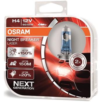 OSRAM H4 Night Breaker Laser Next Generation +150%, 2ks (64193NL-HCB)