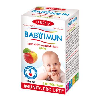 BABY IMUN sirup s hlívou a rakytníkem - jablko