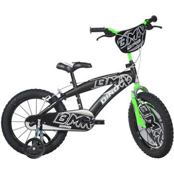 Dino Bikes 16 black/green (8006817165040)