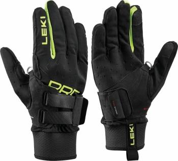 Leki PRC Shark Black/Neonyellow 9,5 Lyžařské rukavice