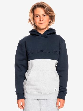 Quiksilver Emboss Hood Youth Mikina dětská Modrá