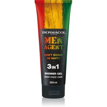 Dermacol Men Agent Don´t Worry Be Happy sprchový gel 3 v 1 250 ml