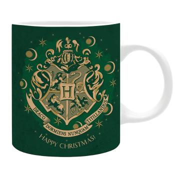 ABY style Hrnek Harry Potter - Happy Christmas zelený