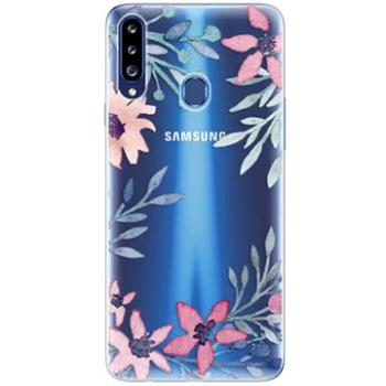 iSaprio Leaves and Flowers pro Samsung Galaxy A20s (leaflo-TPU3_A20s)