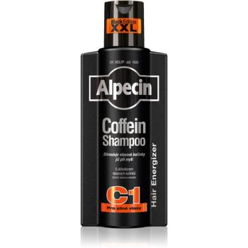 Alpecin Coffein Shampoo C1 Black Edition kofeinový šampon pro muže stimulující růst vlasů 375 ml