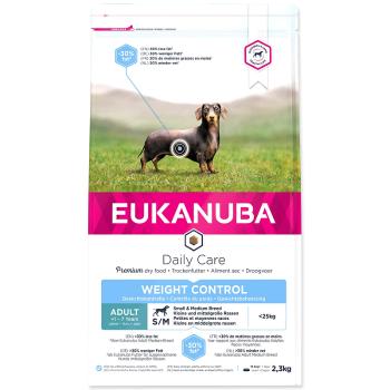 EUKANUBA Daily Care Adult Small & Medium Breed Weight Control 2,3 kg