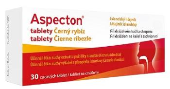 Aspecton na kašel černý rybíz 30 tablet 30 ks