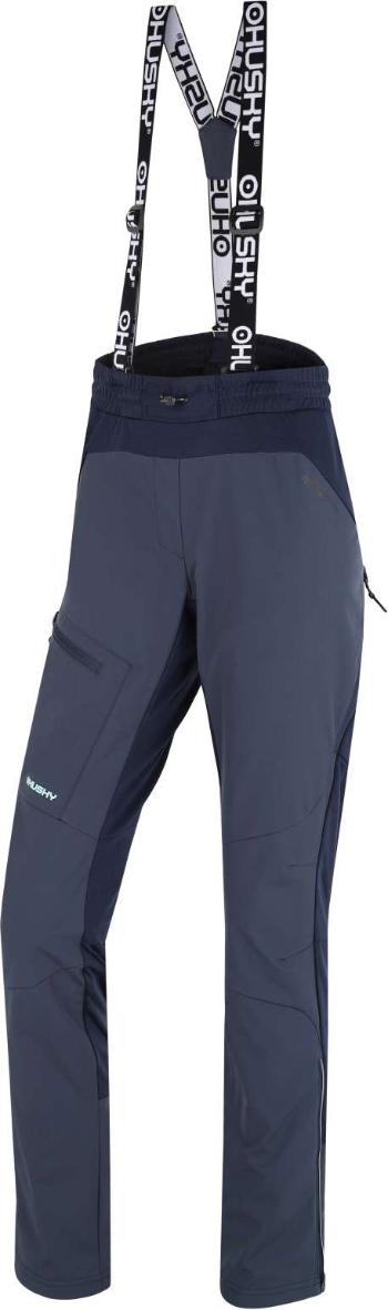 Husky Dámské outdoor kalhoty Kixees L dk. blue Velikost: XL dámské kalhoty