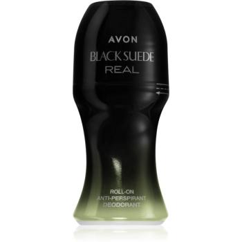 Avon Black Suede Real deodorant roll-on pro muže 50 ml