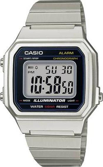 Náramkové hodinky Casio B650WD-1AEF, (d x š x v) 43.1 x 41.2 x 10.5 mm, stříbrná