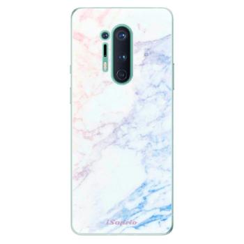 Odolné silikonové pouzdro iSaprio - Raibow Marble 10 - OnePlus 8 Pro